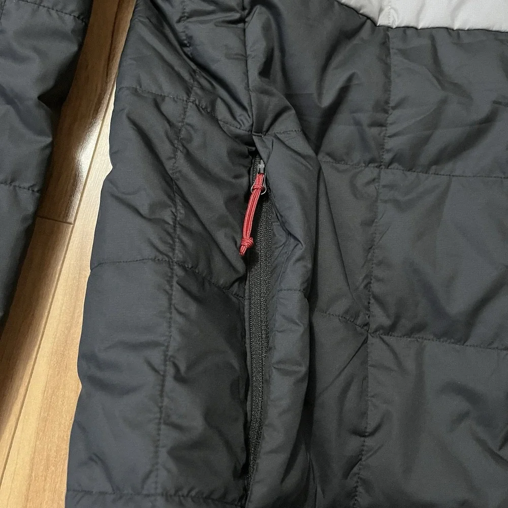 Stoic Mens XL Venture Insulated Jacket  Black and Gray Poly Filled Lightweight